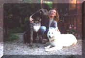 Heli mit Cerbi und Grisha