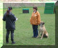 Katrin mit Bina und der Richterin